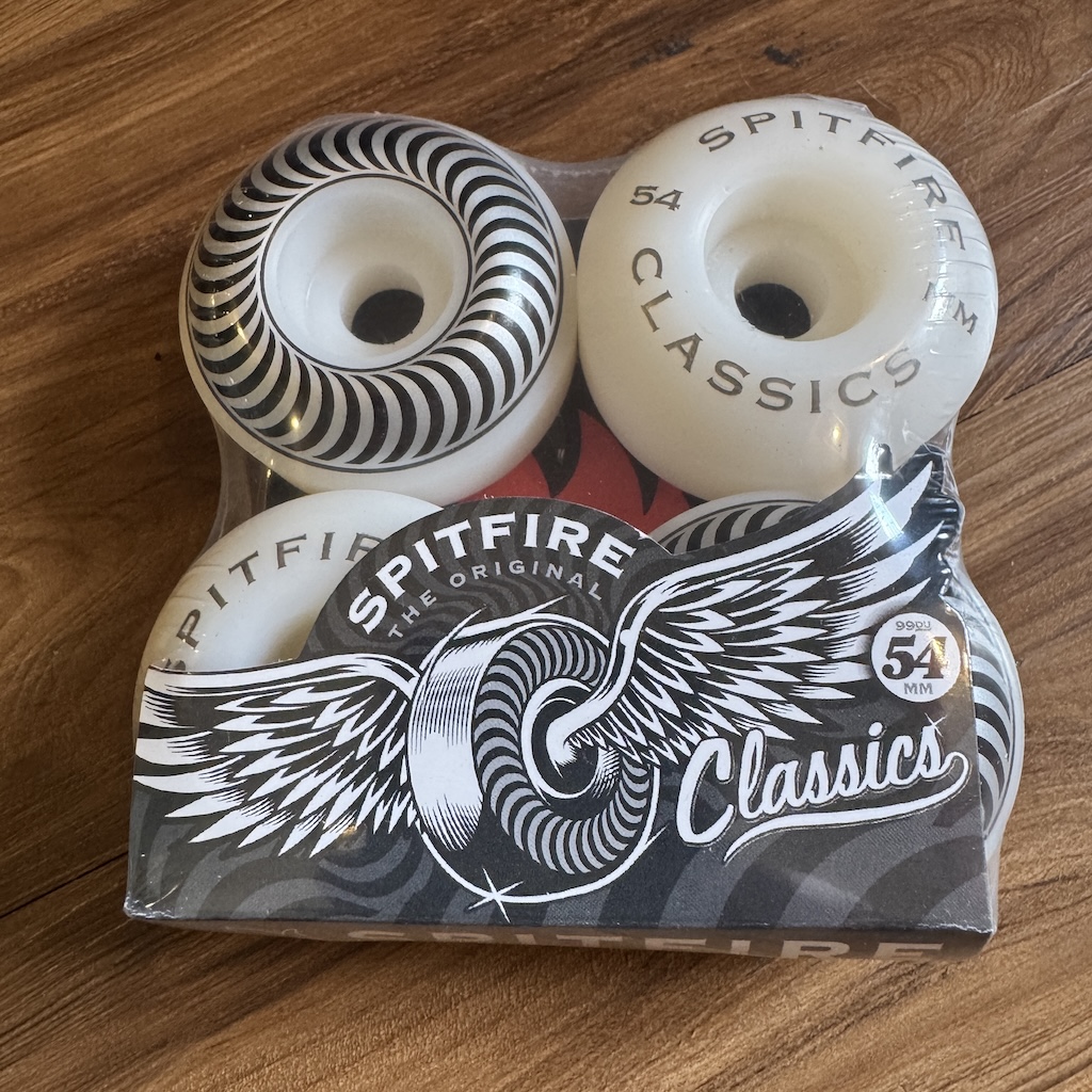 SPITFIRE - Classic 54mm/99 Skateboard Wheels