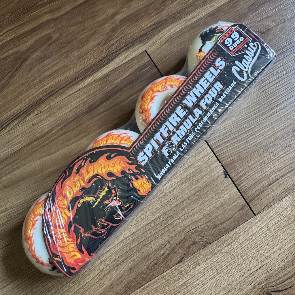 SPITFIRE - Formula Four Classic Daan Pyrocat 53mm/99 Skateboard Wheels