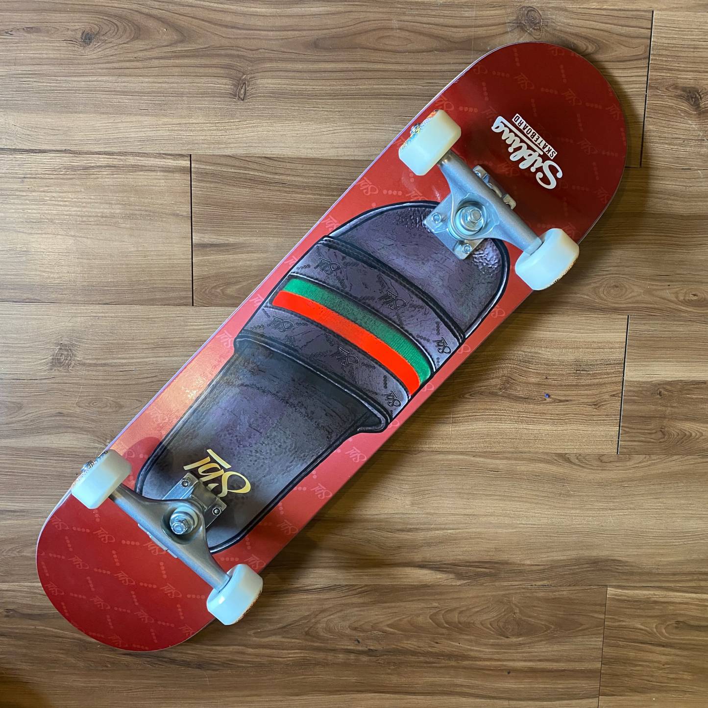 SIBLING - Slides 8.0" Complete Skateboard 