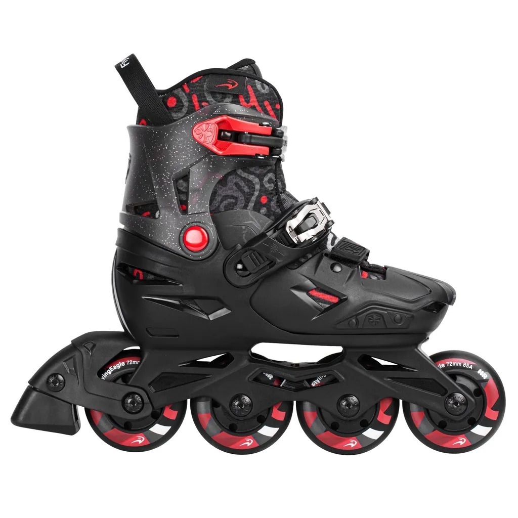 FLYING EAGLE - Black S3S Cosmo Kids Inline Skates