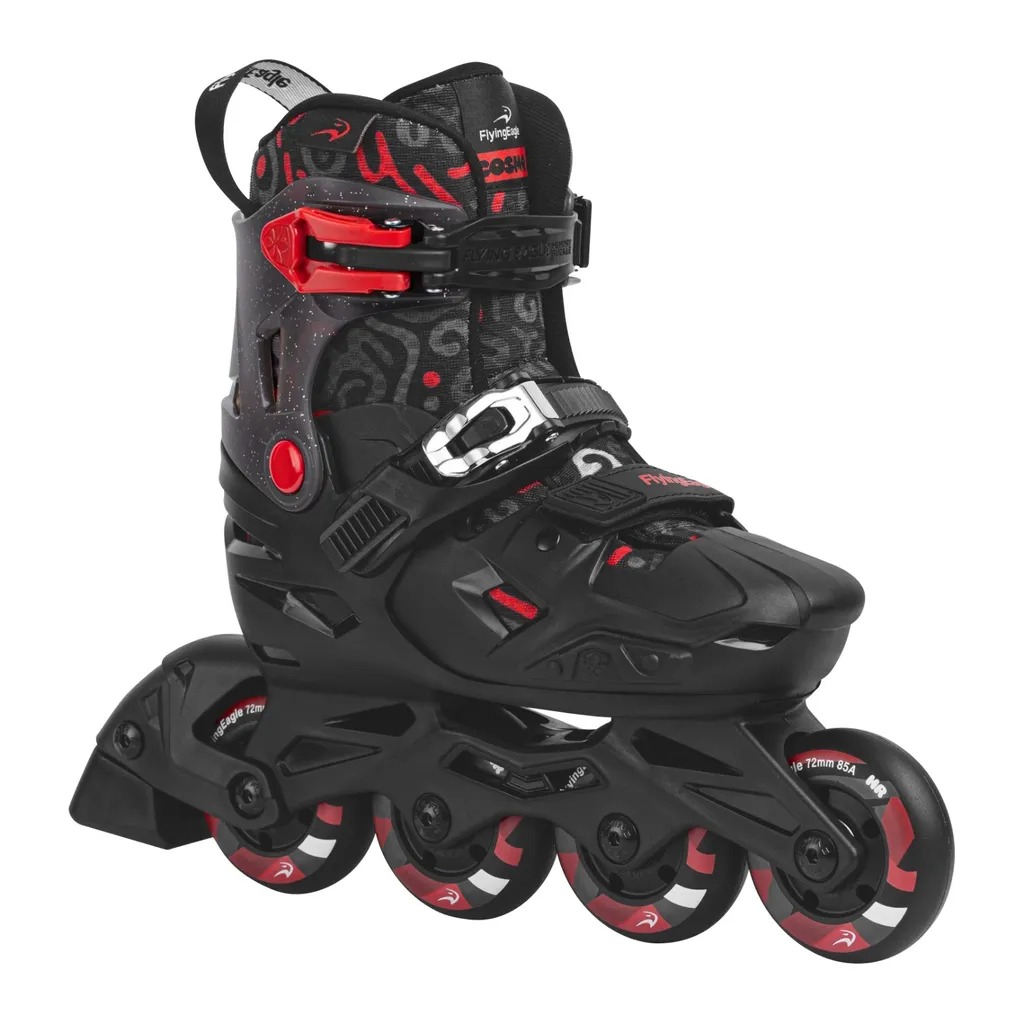 FLYING EAGLE - Black S3S Cosmo Kids Inline Skates