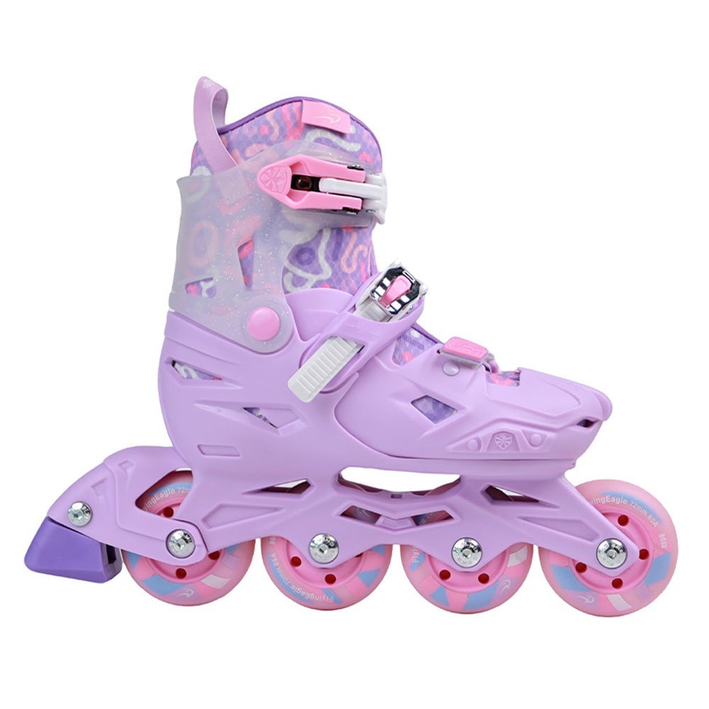 FLYING EAGLE - Purple S3S Cosmo Kids Inline Skates