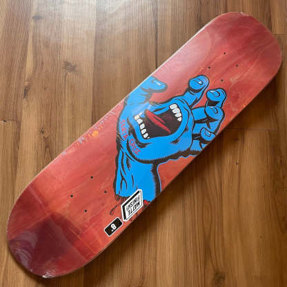 スノーボード SANTA CRUZ screeming hand 151cm Santa Cruz Screaming Hand Skateboard Deck - Ski Haus | NOTB