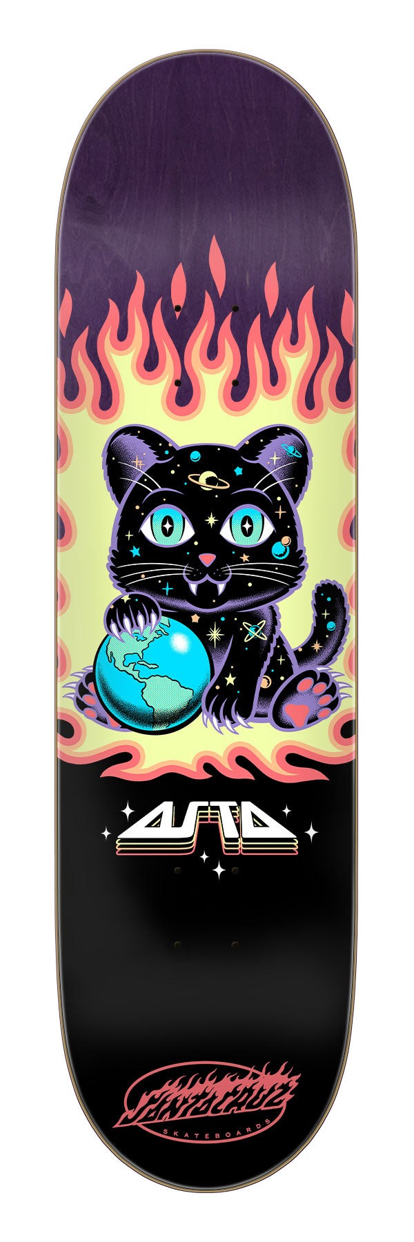 SANTA CRUZ - Asta Space Kitten VX 8.0" Skateboard Deck