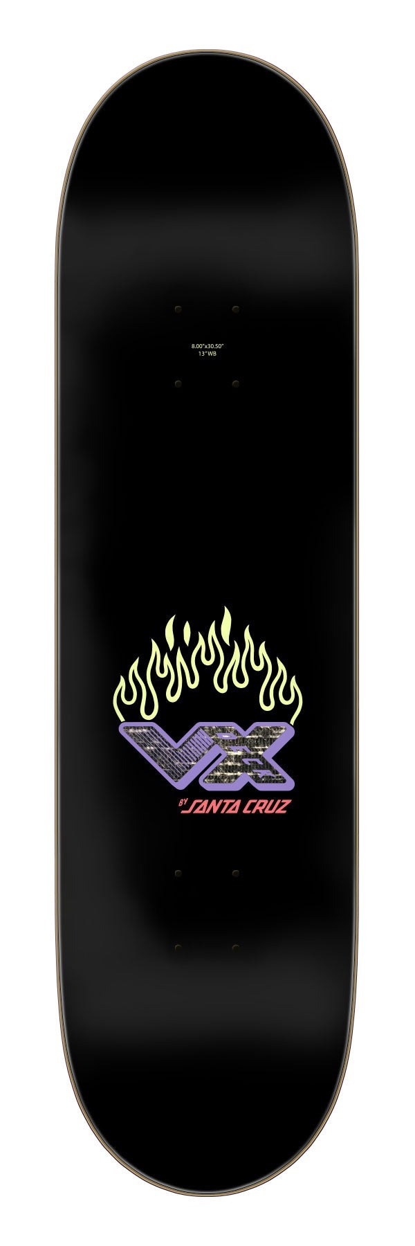 SANTA CRUZ - Asta Space Kitten VX 8.0" Skateboard Deck
