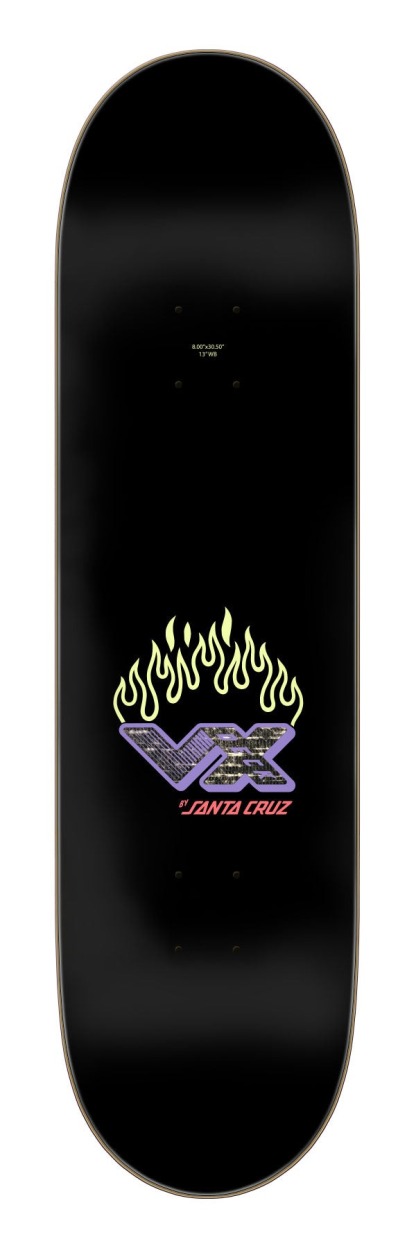 SANTA CRUZ - Asta Space Kitten VX 8.0" Skateboard Deck
