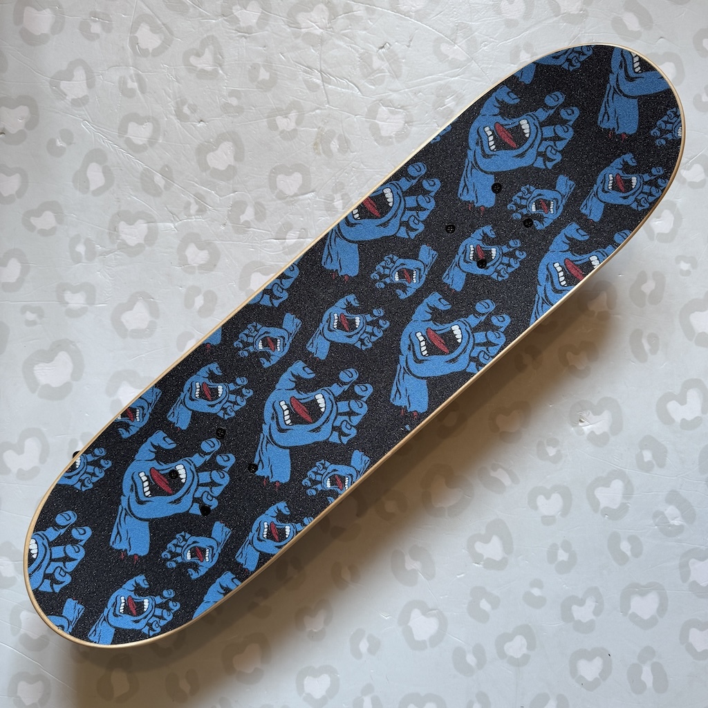 SANTA CRUZ - Classic Dot Black 7.25" Complete Skateboard