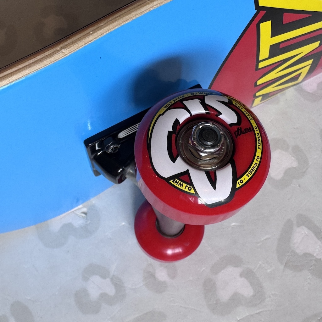 SANTA CRUZ - Classic Dot Blue 7.25" Complete Skateobard