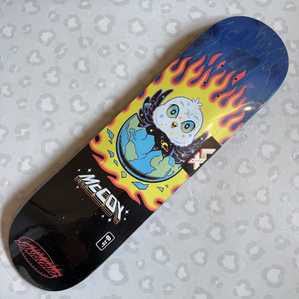 SANTA CRUZ - McCoy Space Chick VX 8.25" Skateboard Deck