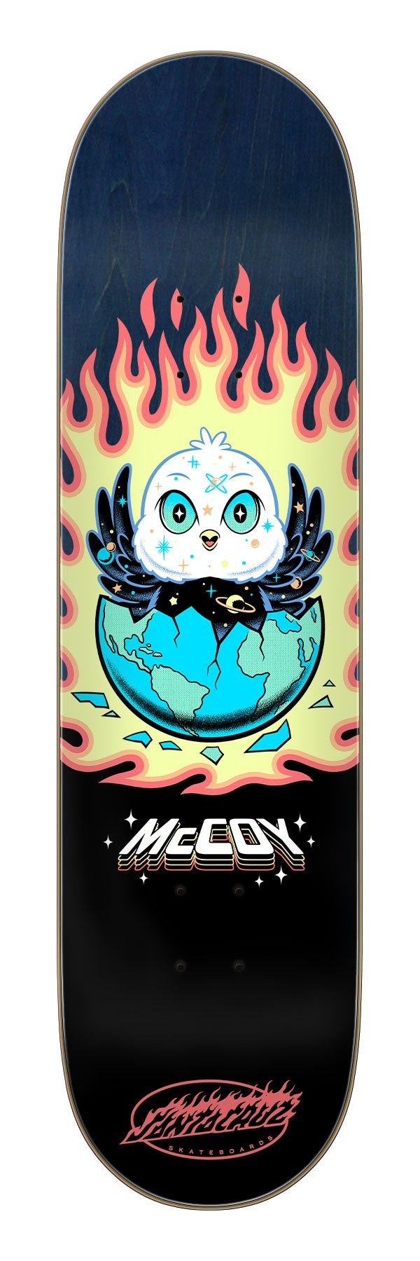 SANTA CRUZ - McCoy Space Chick VX 8.25" Skateboard Deck