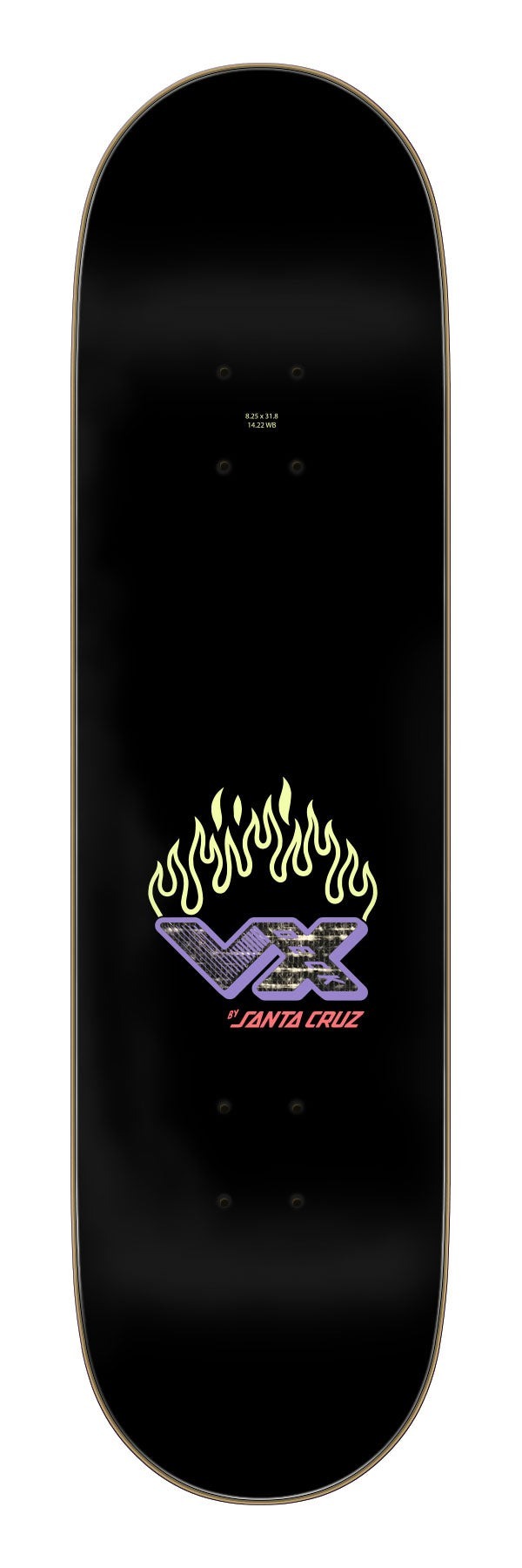 SANTA CRUZ - McCoy Space Chick VX 8.25" Skateboard Deck