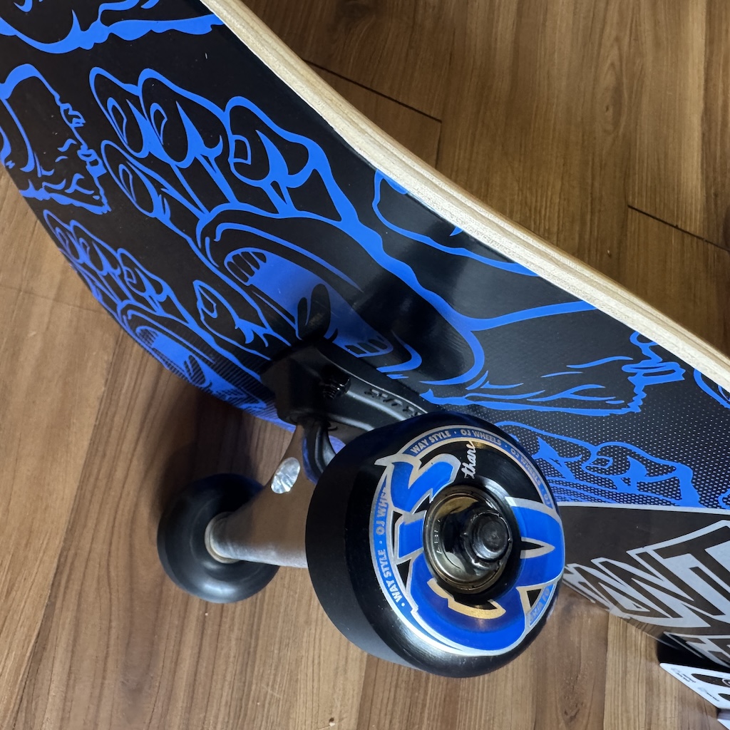 SANTA CRUZ - Other Dot Hands Dark Blue 8.25" Complete Skateboard