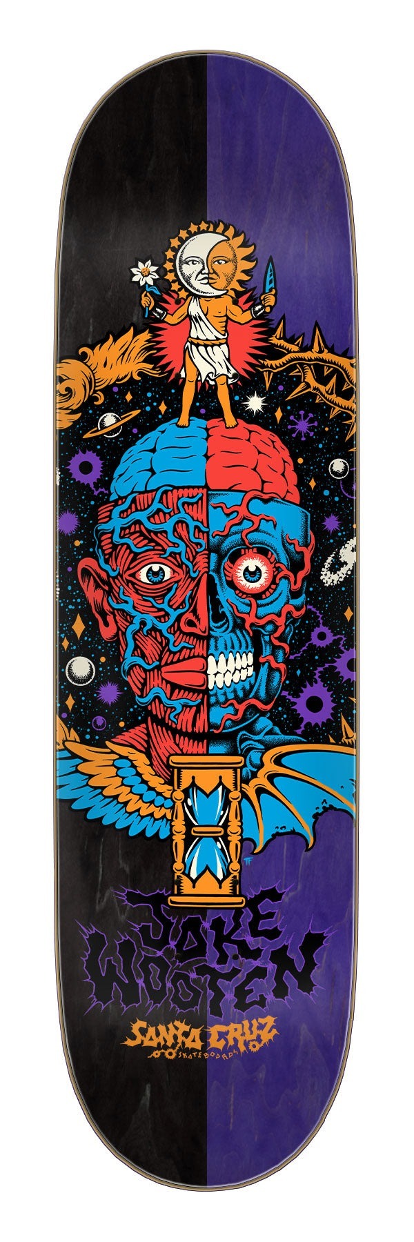 SANTA CRUZ - Wooten Crest VX 8.5" Skateboard Deck