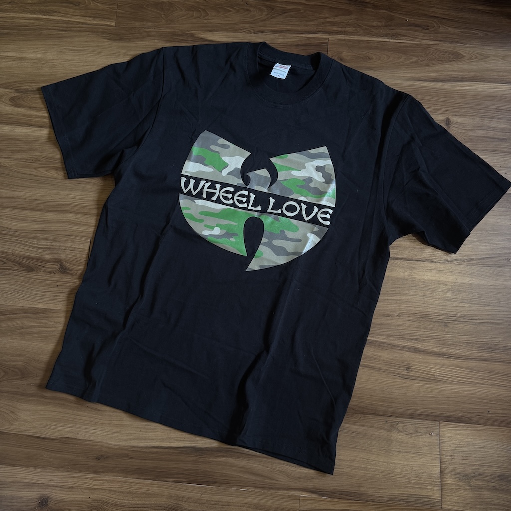 WHEEL LOVE - Camo Wu T-Shirt