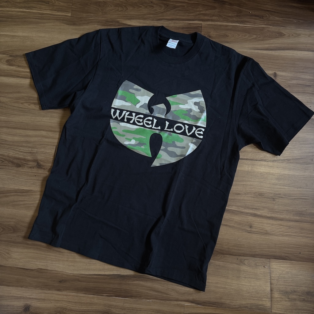 WHEEL LOVE - Camo Wu T-Shirt