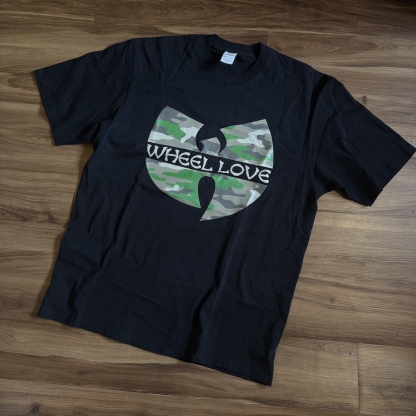 WHEEL LOVE - Camo Wu T-Shirt
