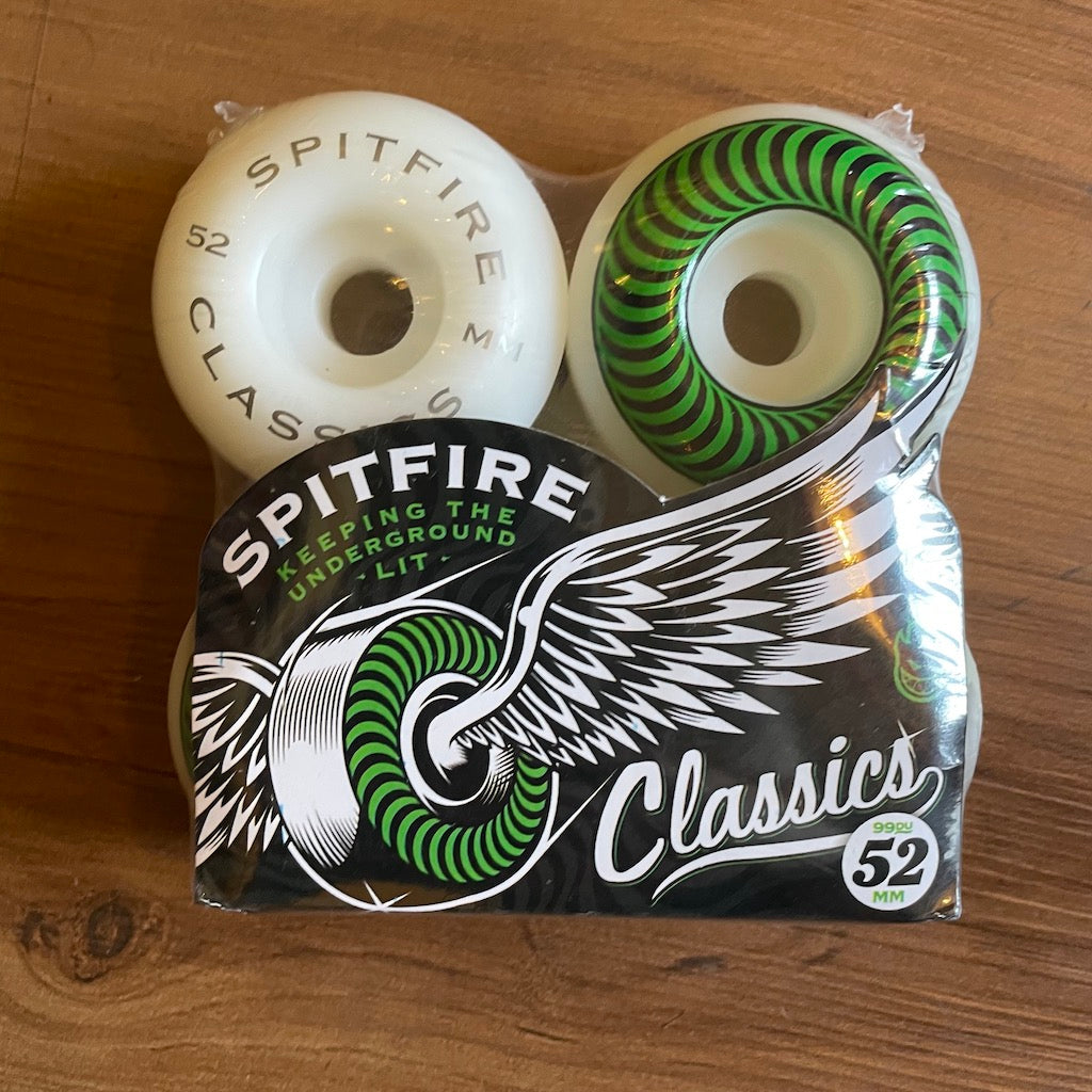 SPITFIRE - Classic 52mm/99d Skateboard Wheels