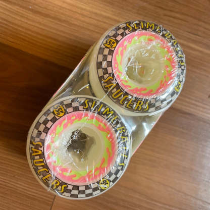 SLIME BALLS - Saucers 55mm/95a Skateboard Wheels – Wheel