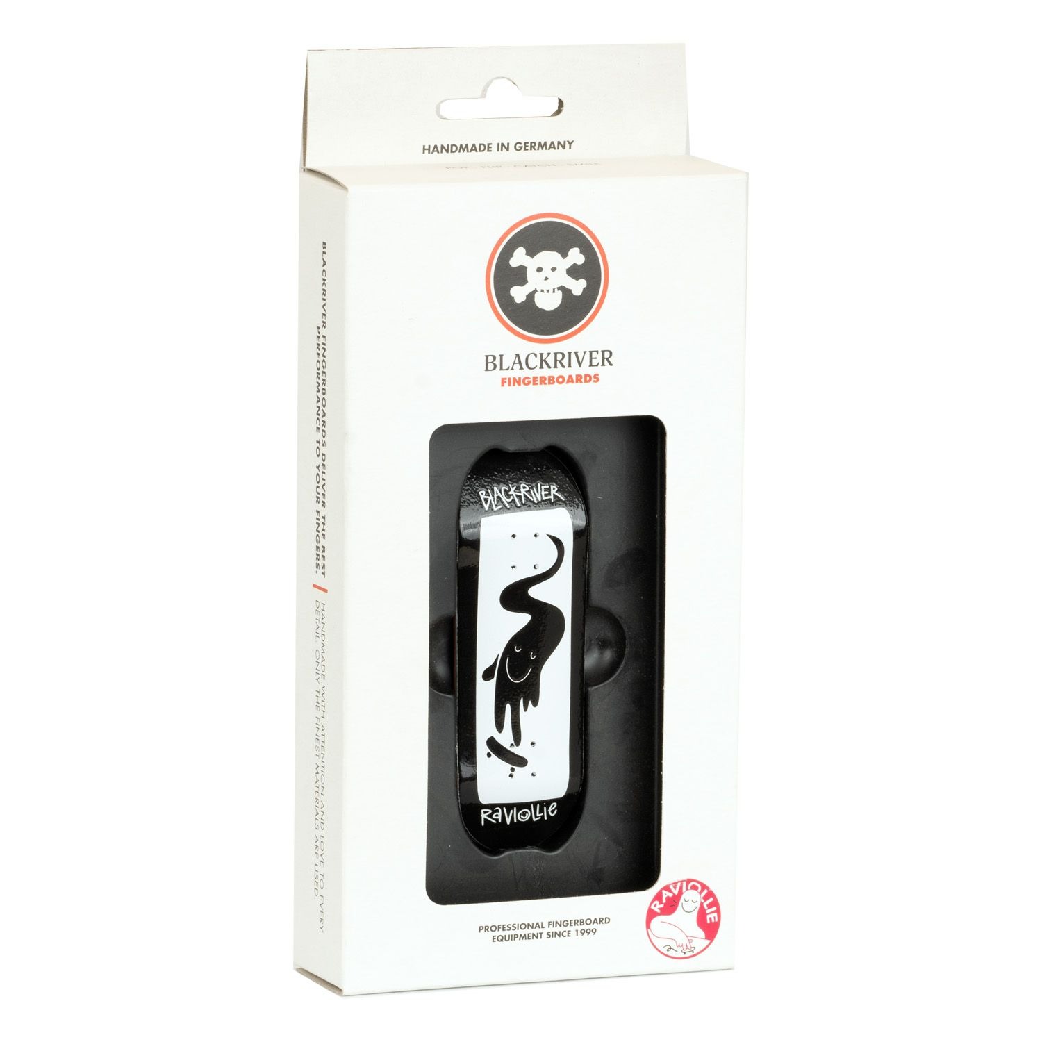 BLACKRIVER - Raviollie Smiling River 5-ply 33.3mm Medium Concave Fingerboard Deck