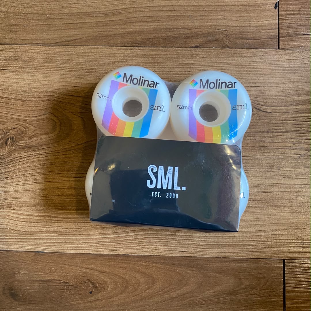 SML - Molinar Polaroid 52mm/99a OG Wide AG Formula Skateboard Wheels