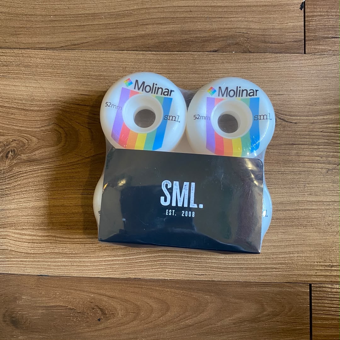SML - Molinar Polaroid 52mm/99a OG Wide AG Formula Skateboard Wheels