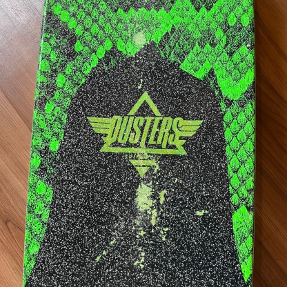 DUSTERS - Channel Snakeskin Green 38" Complete Longboards (DISPLAY UNIT)