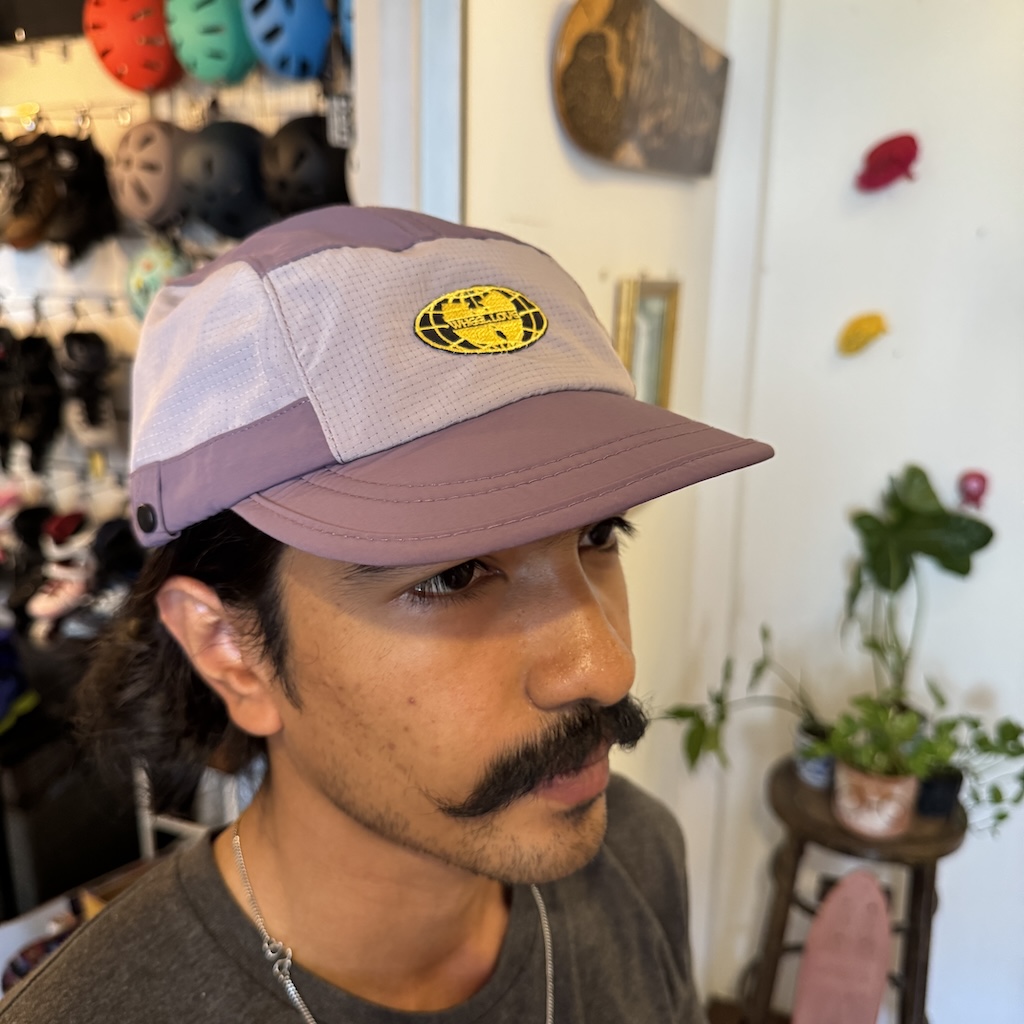 WHEEL LOVE - Lavender Soft Brim Globe Wu Quick Dry Cap