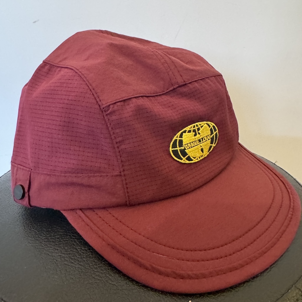 WHEEL LOVE - Maroon Soft Brim Globe Wu Quick Dry Cap