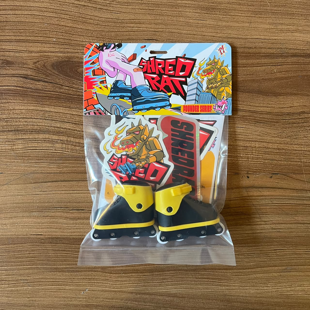SHRED RAT - Bumblebee Black Fingerblades