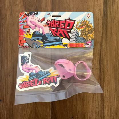 SHRED RAT - Pink Cuff For Fingerblades