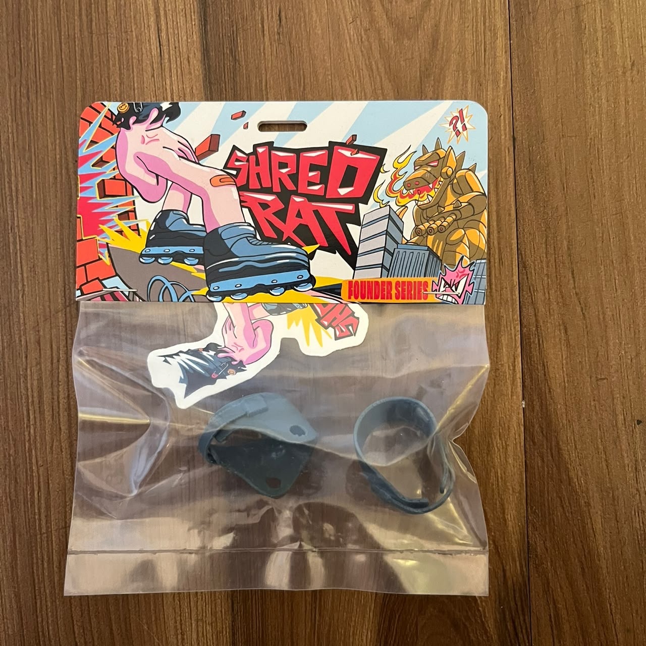 SHRED RAT - Grey Cuff For Fingerblades