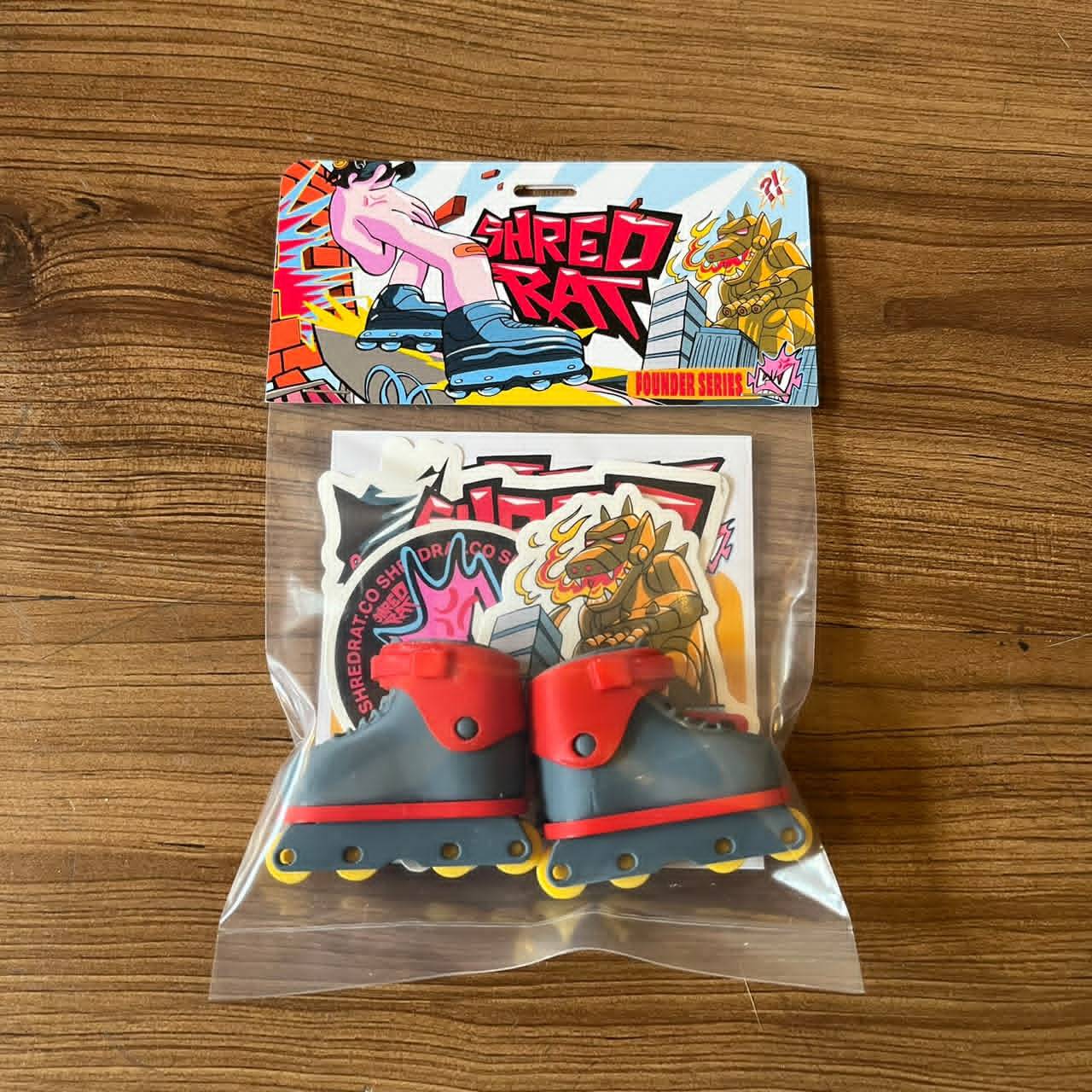 SHRED RAT - Road Flare Grey Fingerblades