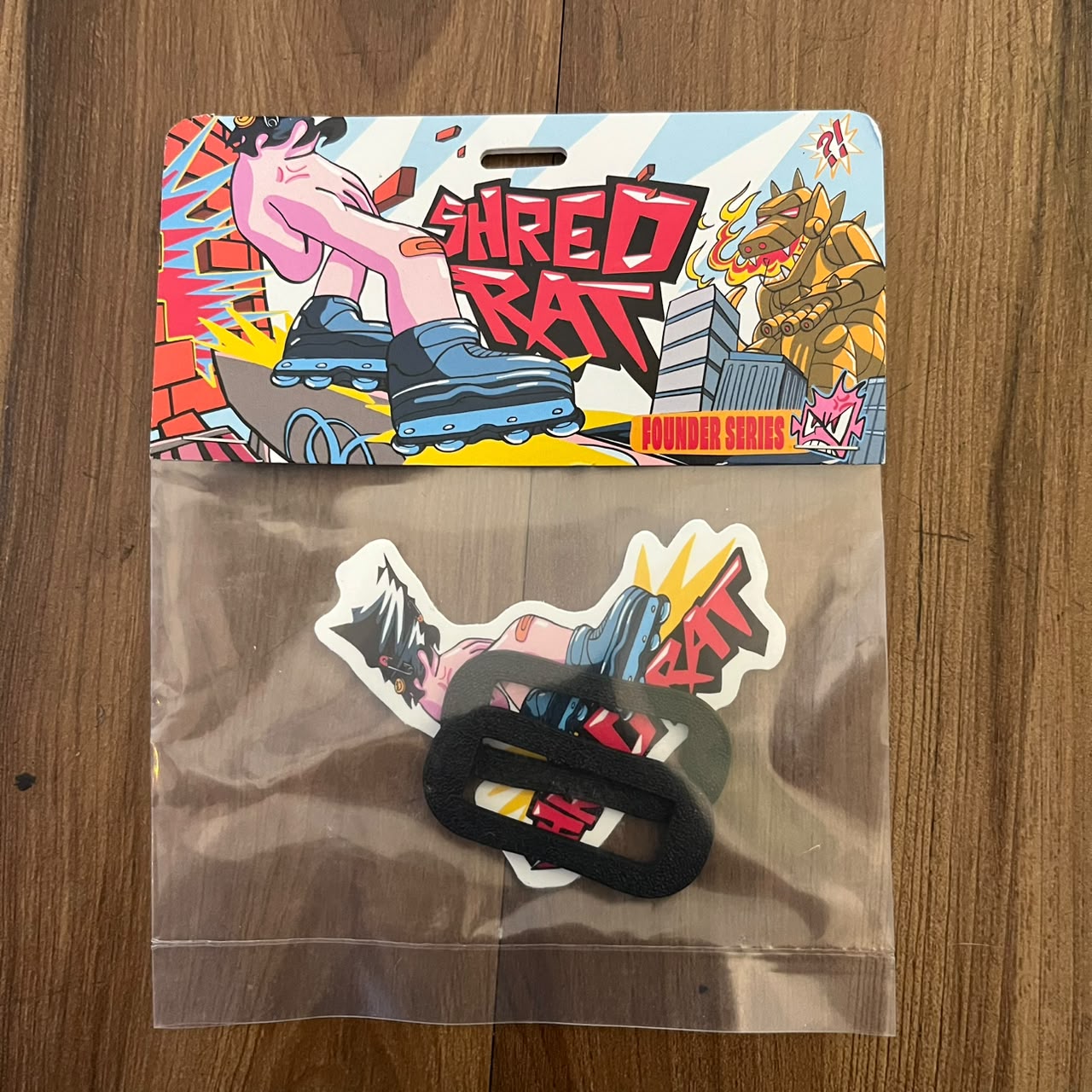 SHRED RAT - Black Souplates For Fingerblades