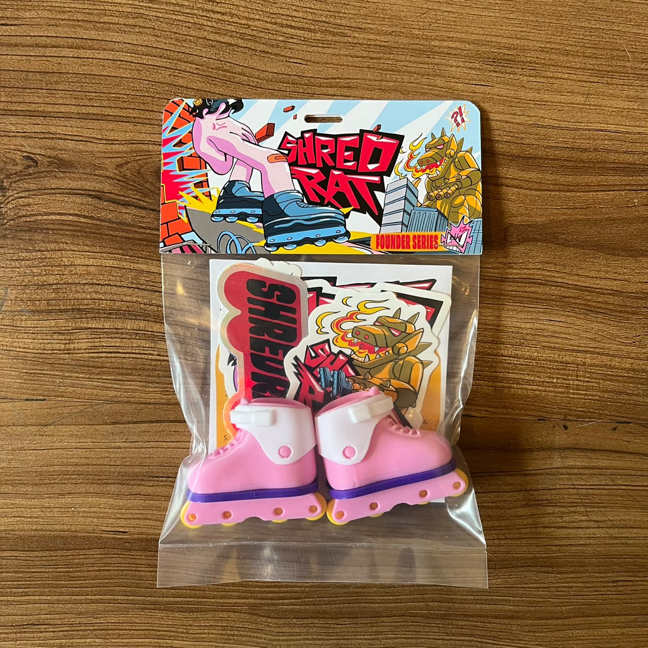 SHRED RAT - Bubble Riot Pink Fingerblades