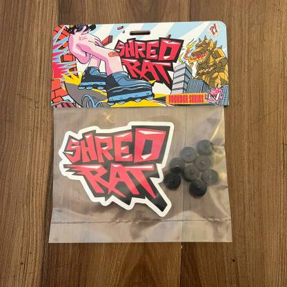 SHRED RAT - Black Wheels For Fingerblades