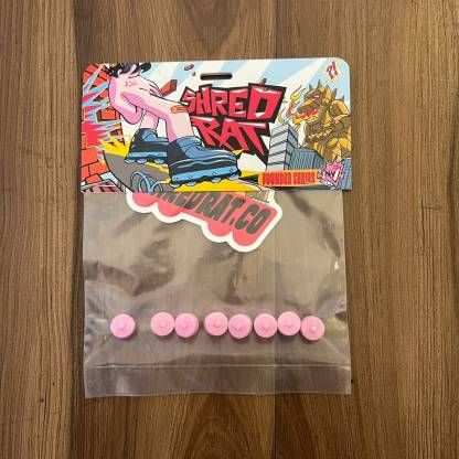 SHRED RAT - Pink Wheels For Fingerblades