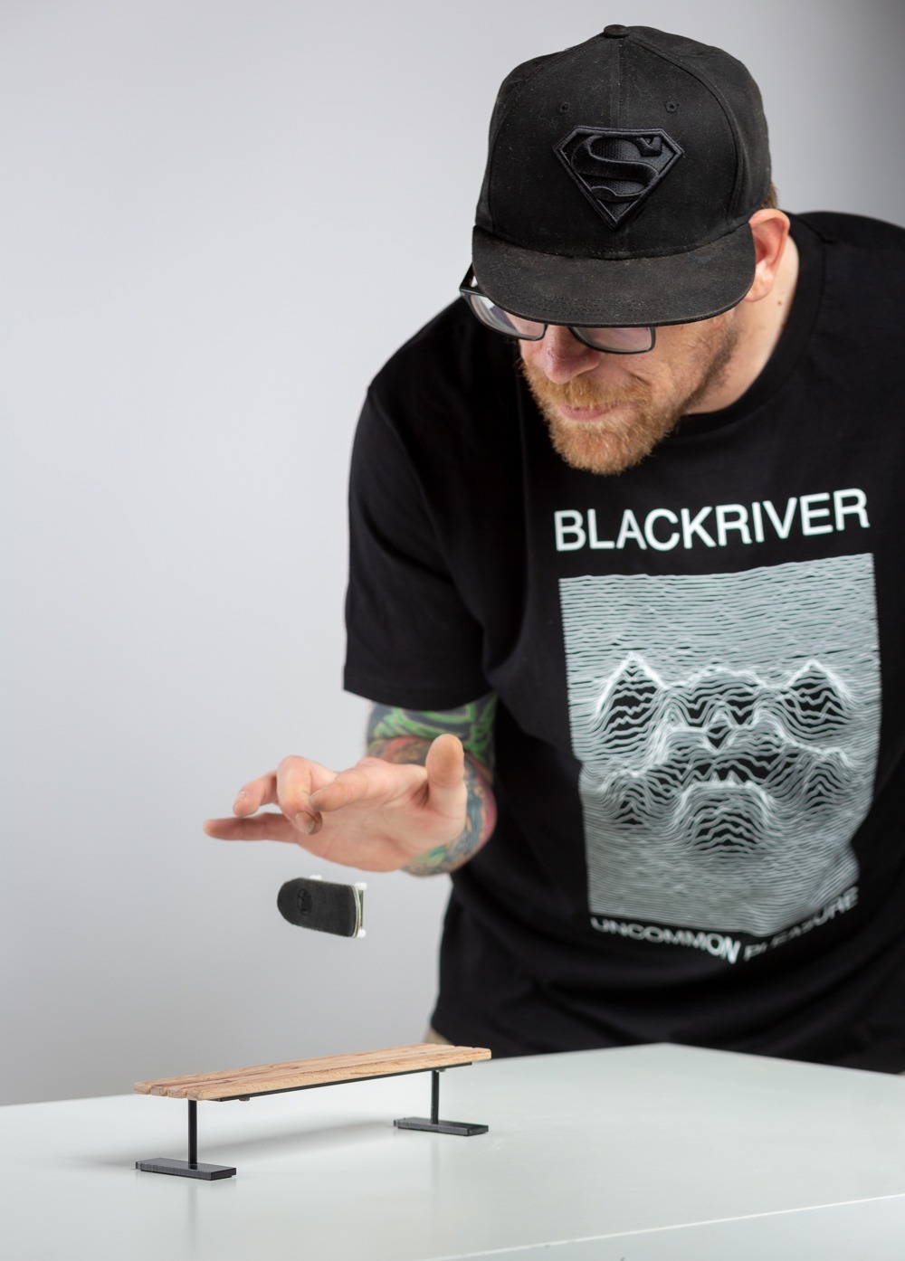 BLACKRIVER - Street Bench Fingerboard Obstacle 