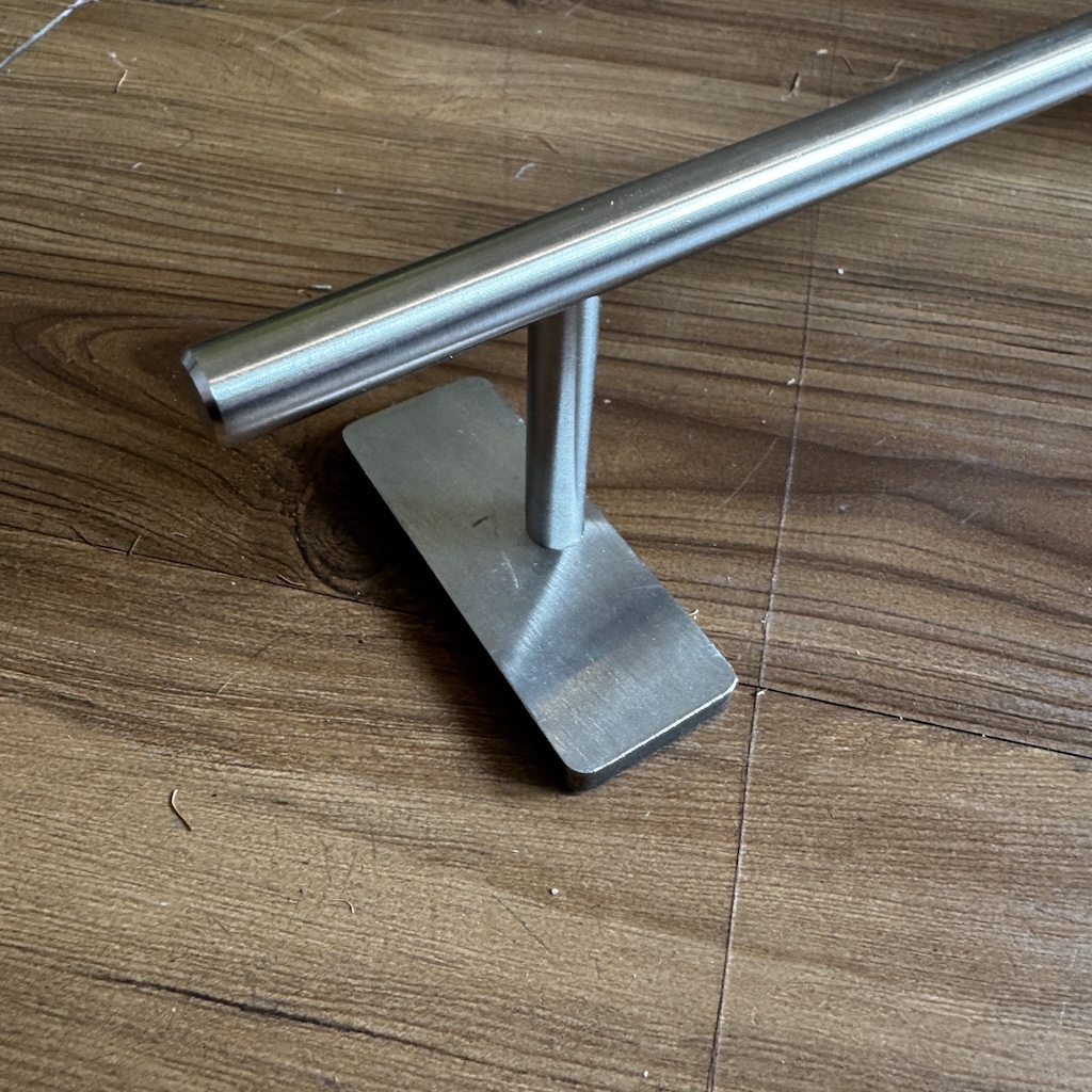 BLANK - Steel Rail Fingerboard Obstacle 