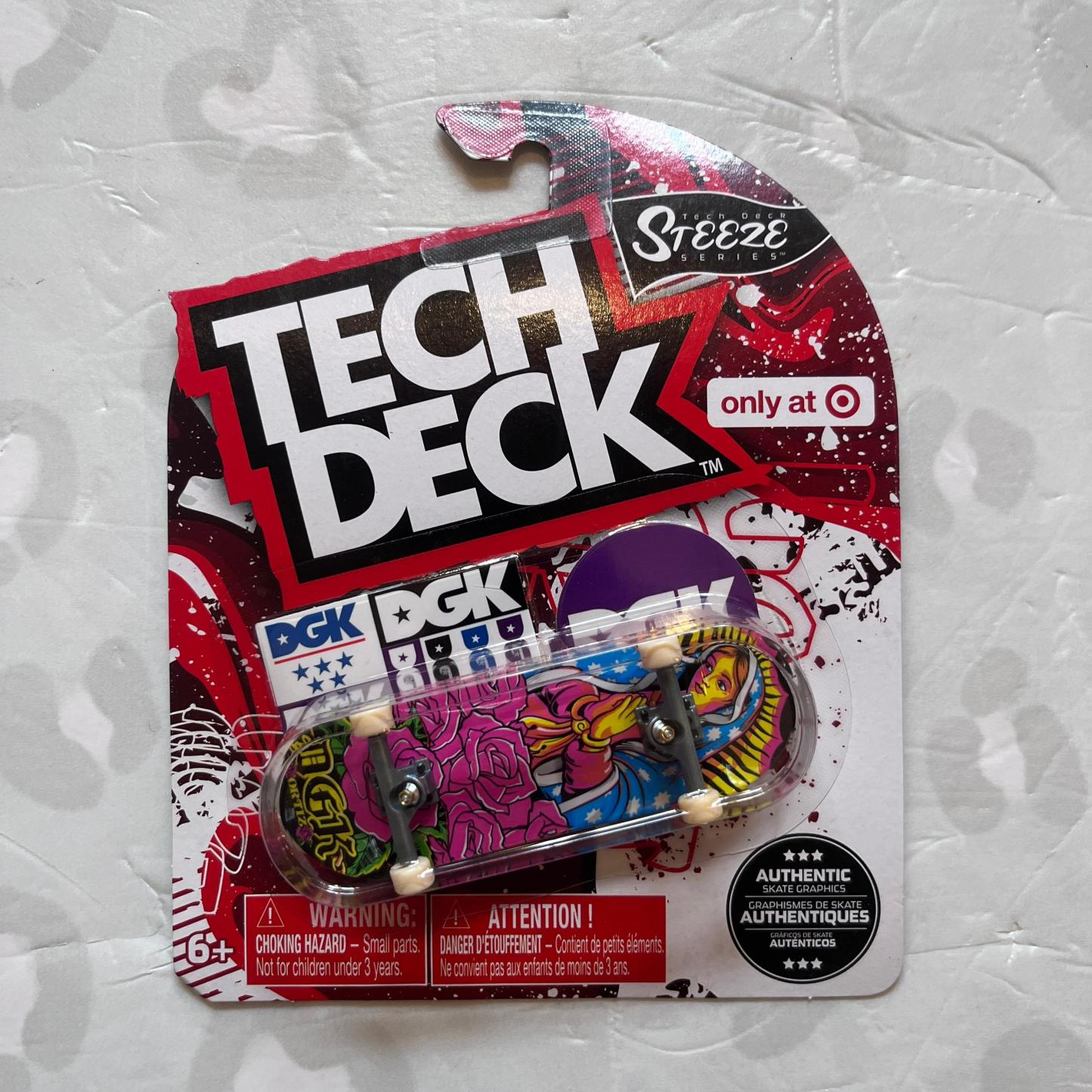 TECH DECK - Plastic Single 30mm Fingerboards (Steeze Set)