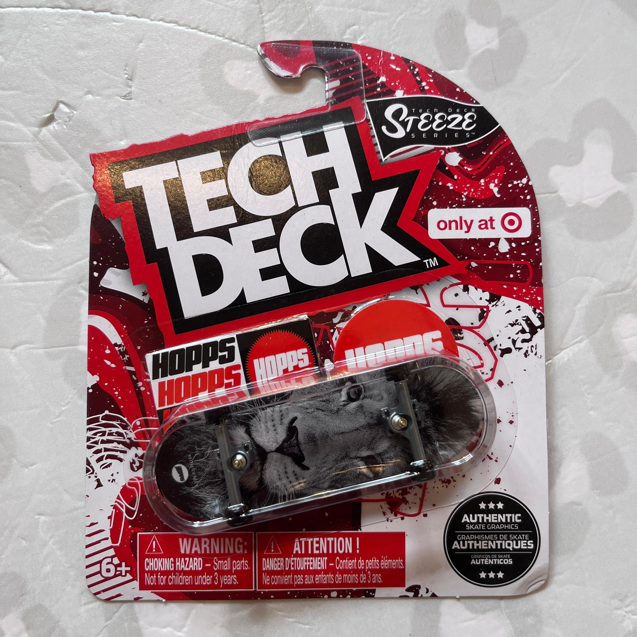 TECH DECK - Plastic Single 30mm Fingerboards (Steeze Set)