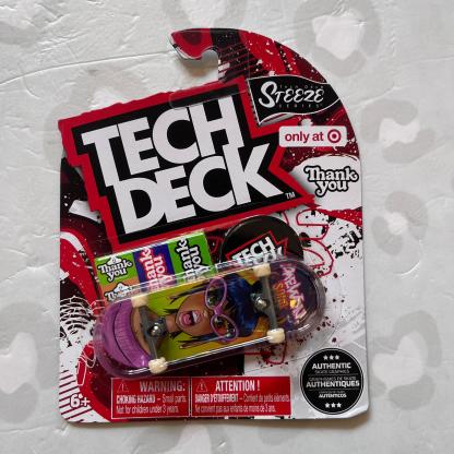 TECH DECK - Plastic Single 30mm Fingerboards (Steeze Set)