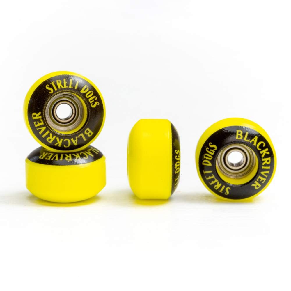 BLACKRIVER - Yellow Street Dogs Fingerboarding Wheels