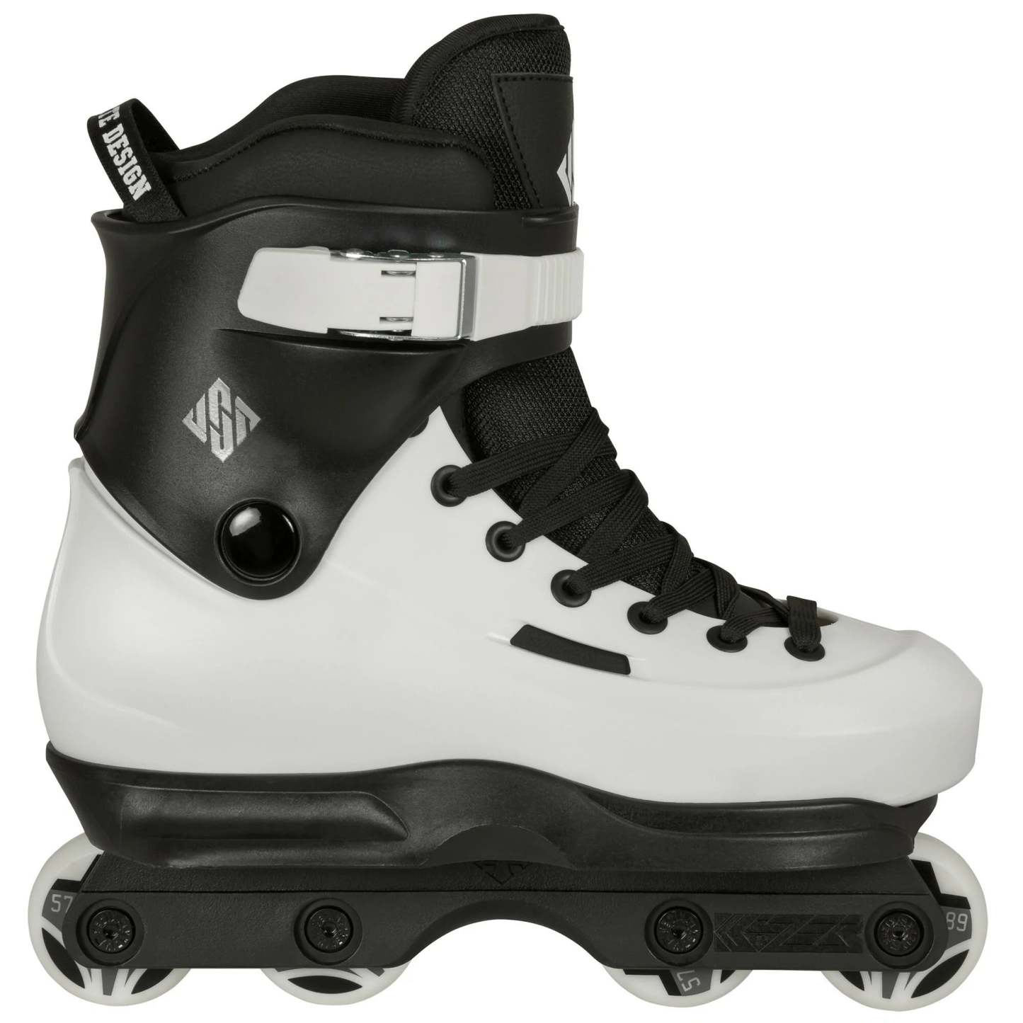 USD - Sway 57 (Black / White) Aggressive Inline Skates