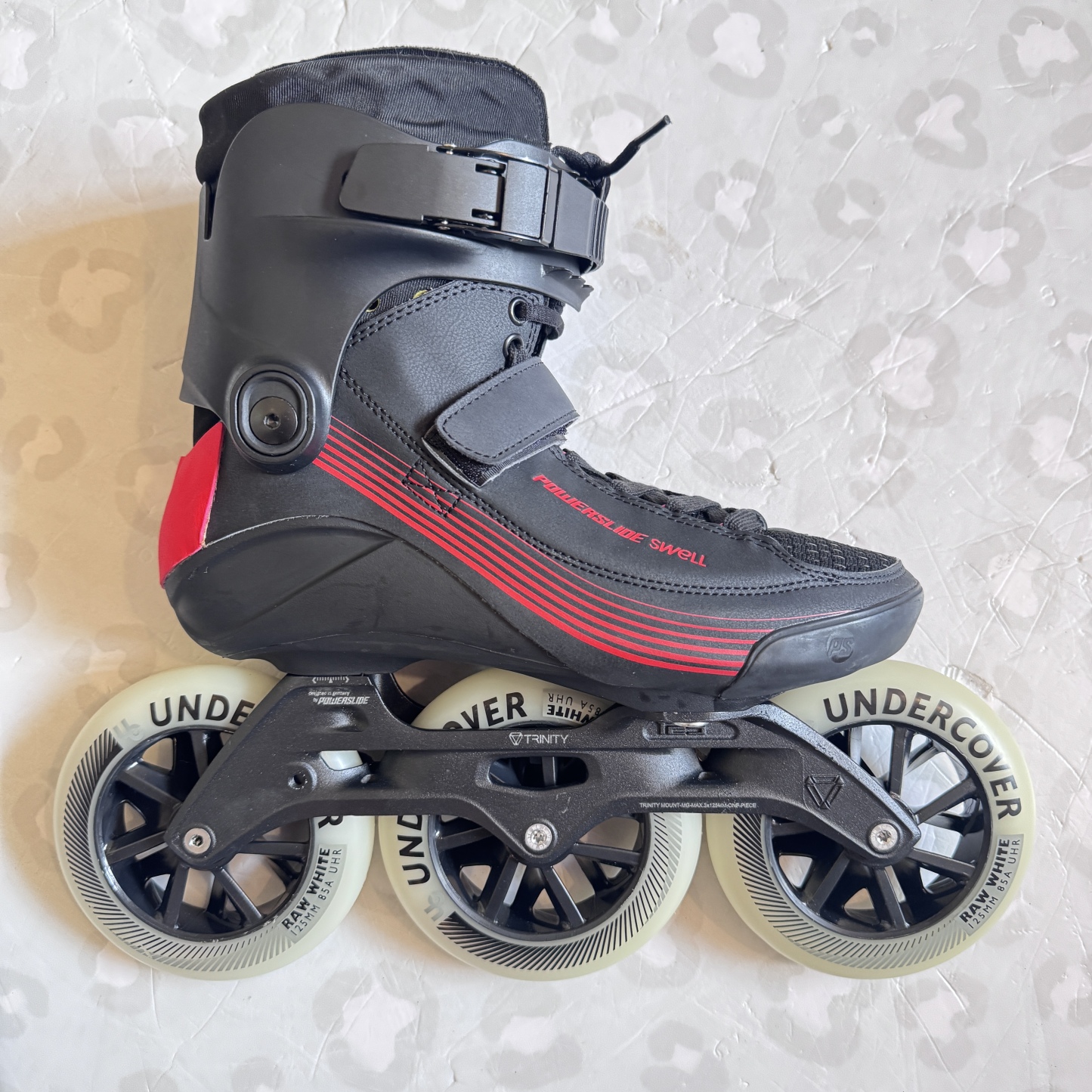 POWERSLIDE - Swell Black 125 3D Adapt Fitness Inline Skates (Custom Setup)
