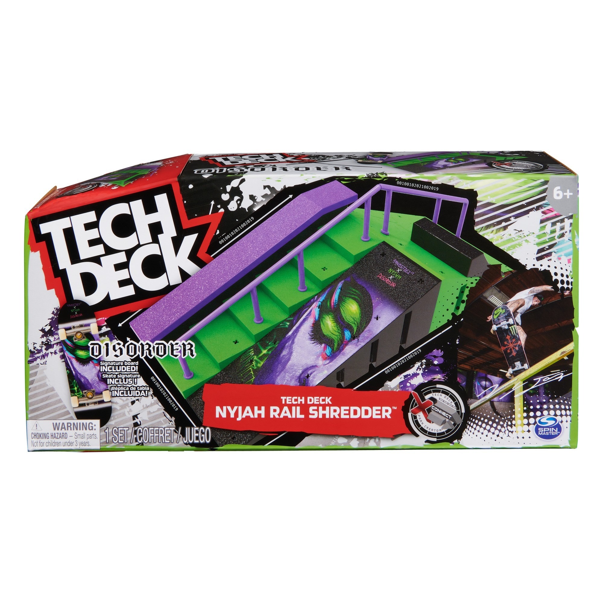TECH DECK - Nyjah Rail Shredder X-Connect Skate Park