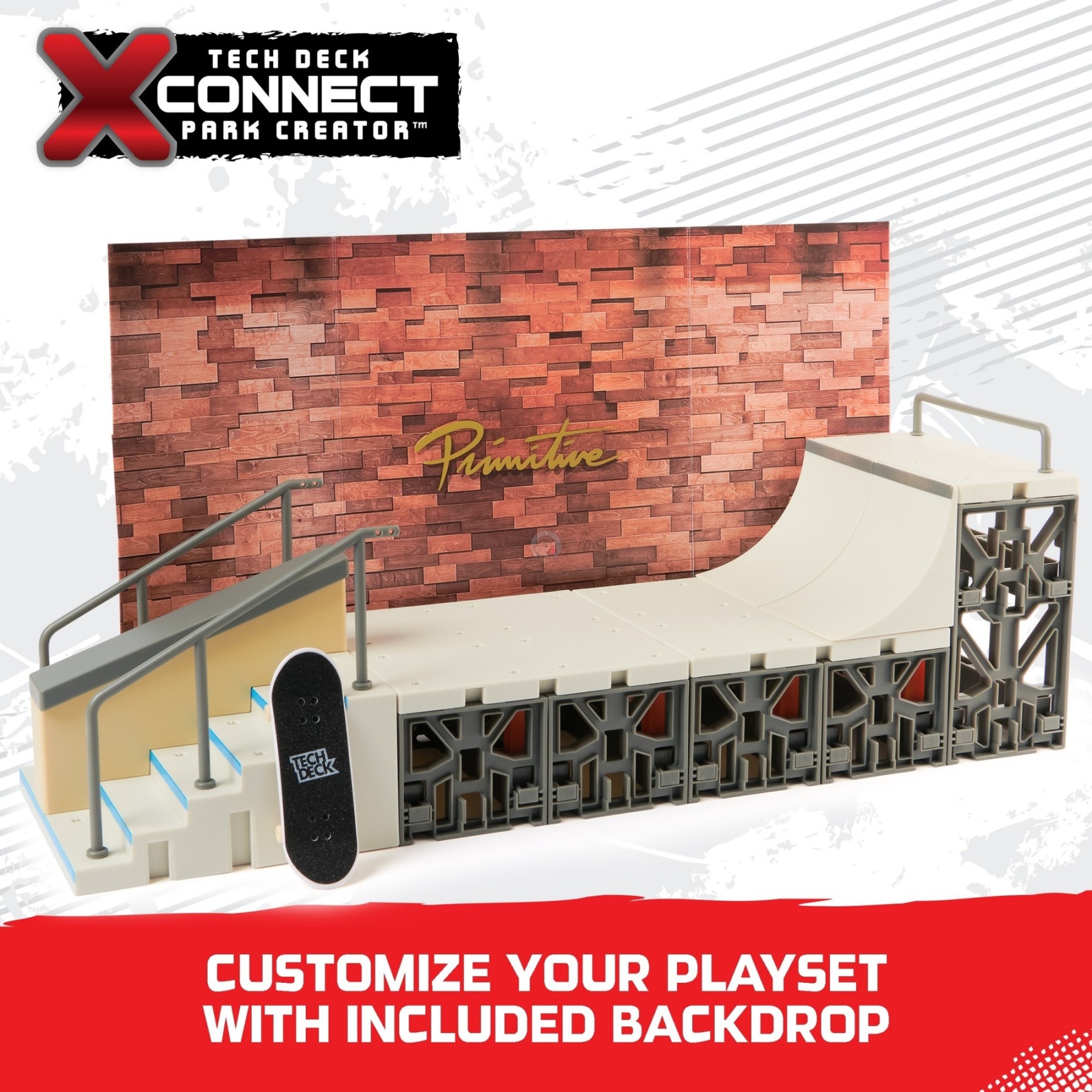 TECH DECK - Primitive X-Connect Skate Park