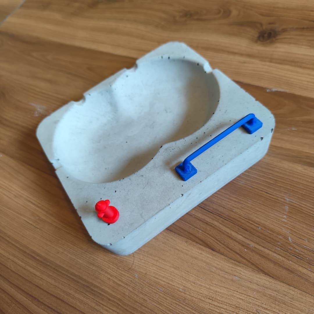 STONECUTT - T-Bowl Concrete Skatepark Tray