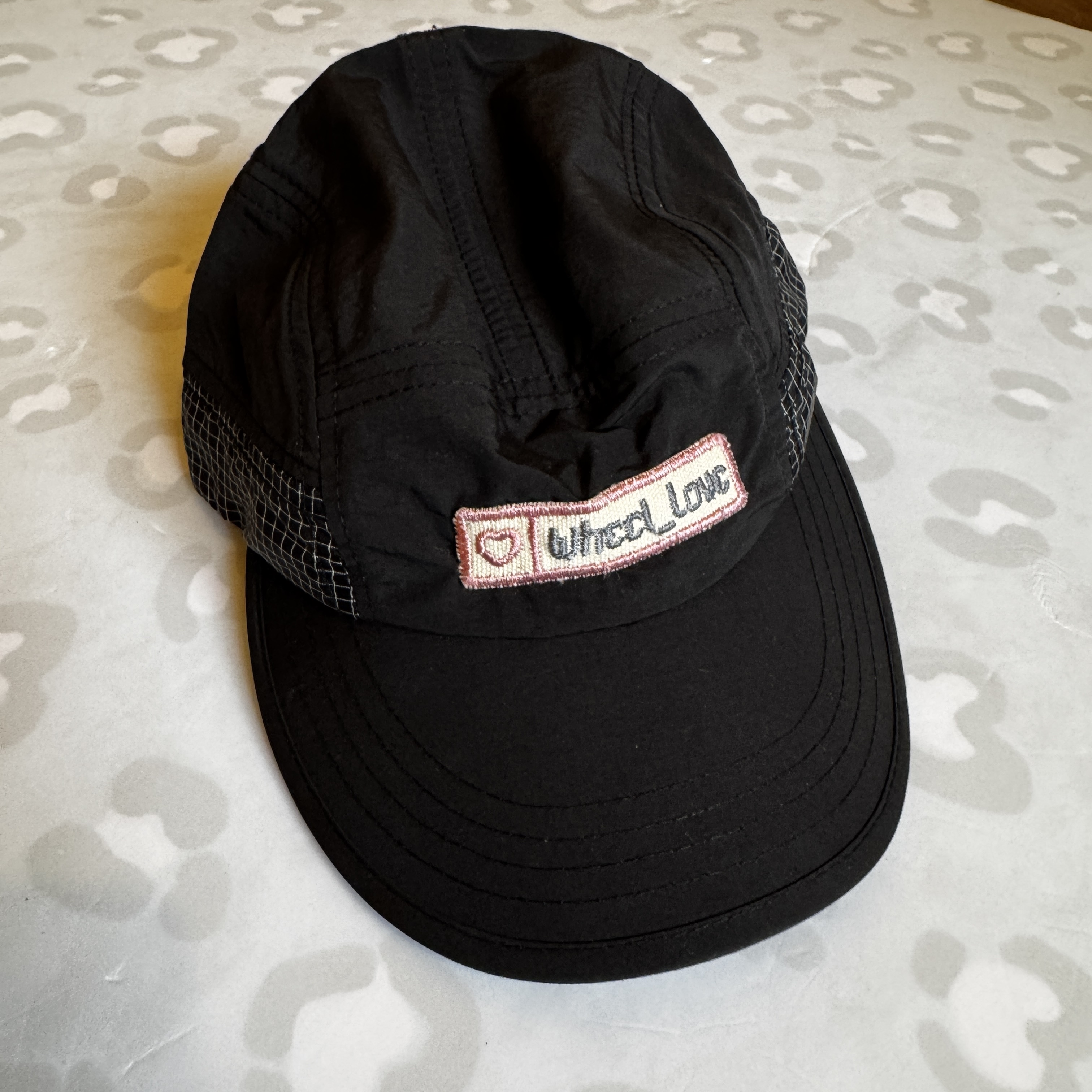 WHEEL LOVE - Technical Bar Logo Camp Cap