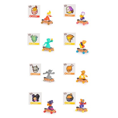 TECH DECK - Free Riders Collectible Mini Skateboard Figure (Blind Pack)