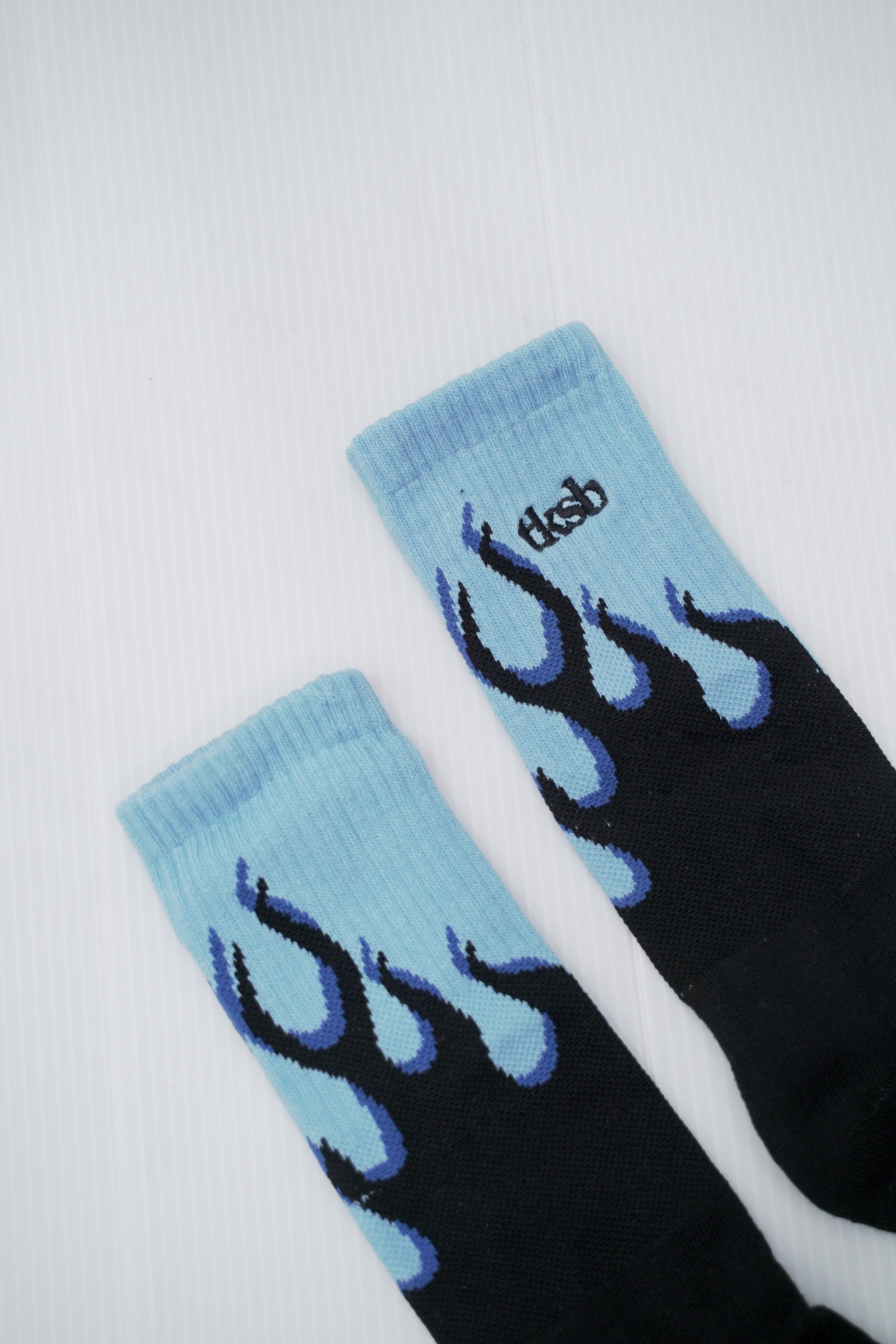 TKSB - Blue Flame Socks